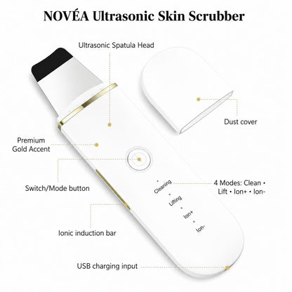 NOVÉA™ Clear Skin Ultrasonic Scrubber