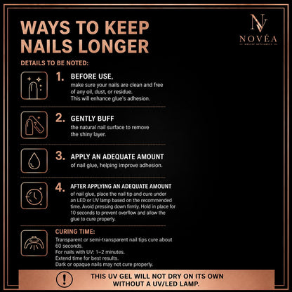NOVÉA™ Bond & Hold Nail Glue Gel