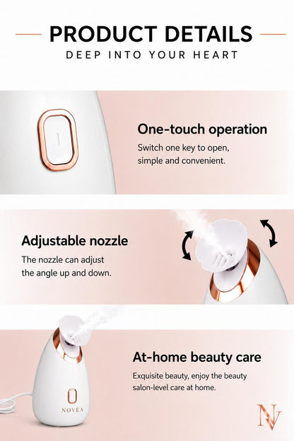NOVÉA™ Nano Mist Facial Steamer
