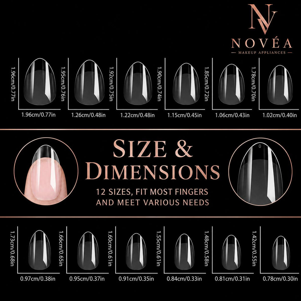 NOVÉA™ Pro Soft Gel Nail Tips