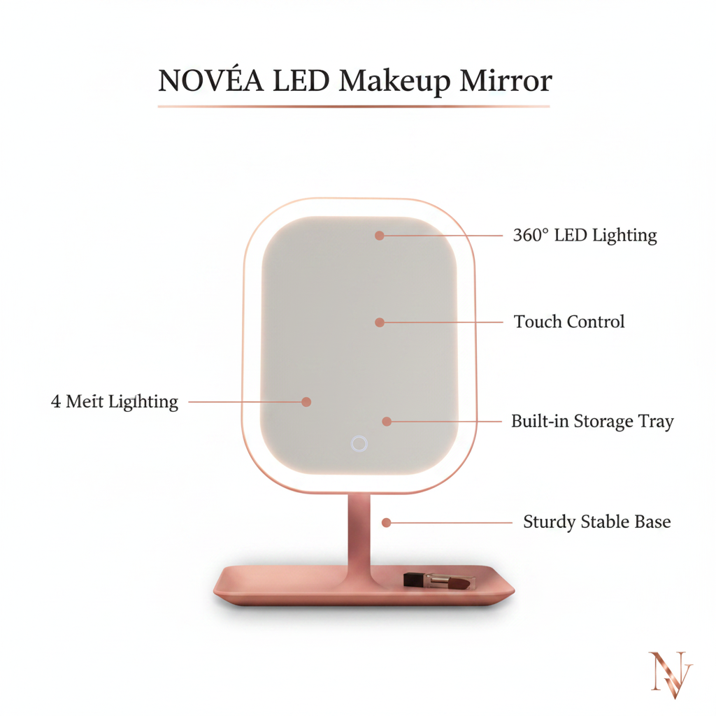 NOVÉA™ Perfect Glow Vanity Mirror